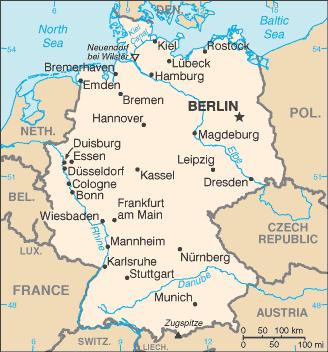Harta Germaniei