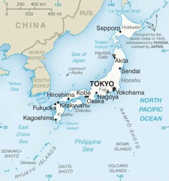 Harta Japoniei