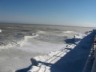 Imagini litoral Marea Neagră îngheţată